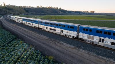 Beginning June 1, Amtrak Pacific Surfliner train service will be partially restored Along 100 Miles of the Rail Corridor to San Luis Obispo and from Los Angeles to Santa Barbara/Goleta.