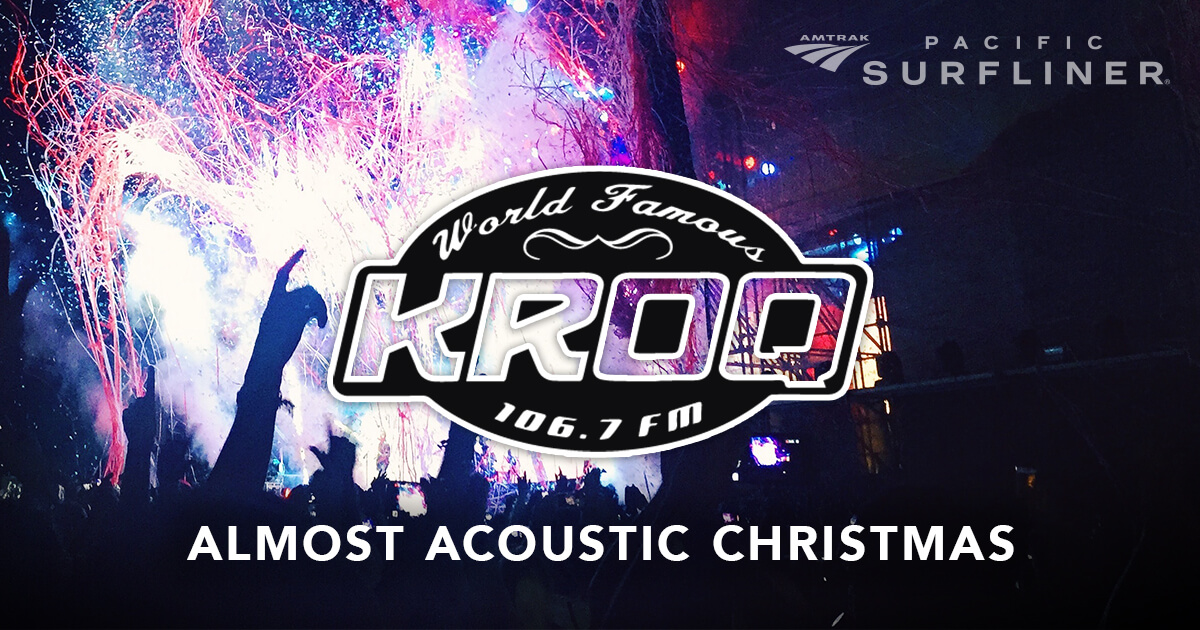 Ride to KROQ Almost Acoustic Christmas Pacific Surfliner